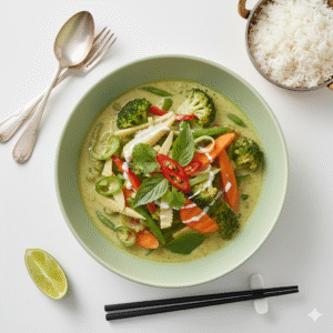 Vegetable in Green Thai Curry